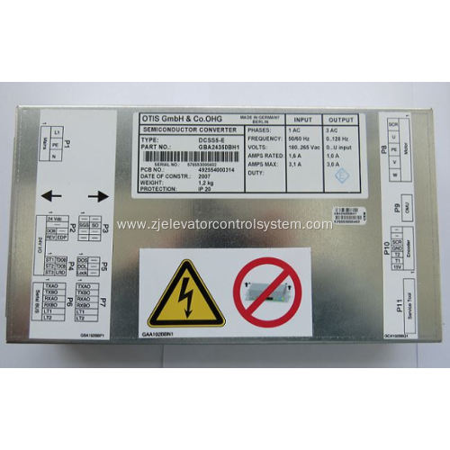 GAA24350BH1 OTIS Elevator DCSS5-E Door Controller